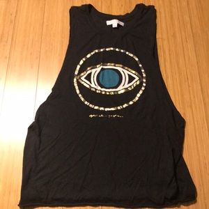 Spiritual gangster muscle tank size medium